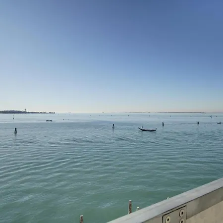 Daire Wonderful View Over Venetian Lagoon Venedik